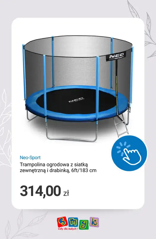 Smyk - gazetka promocyjna Trampoliny - zabawa na dworze! od piątku 29.05 do czwartku 04.06 - strona 2