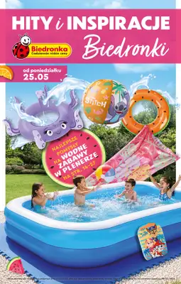 Biedronka - gazetka promocyjna Hity i inspiracje, od 25.05 od poniedziałku 25.05 do środy 10.06