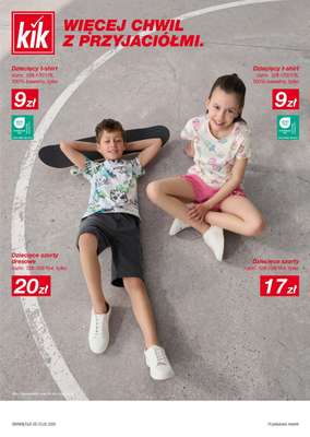 KiK - gazetka promocyjna Odzież dziecięca na lato w KiK od piątku 29.05 do piątku 29.05