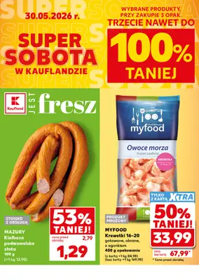 Kaufland - gazetka promocyjna Oferta Kaufland - SUPER SOBOTA od soboty 30.05 do soboty 30.05 - strona 2
