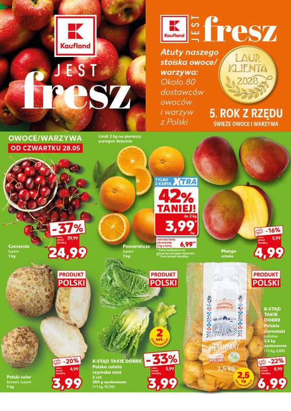 Kaufland - gazetka promocyjna Oferta Kaufland - SUPER SOBOTA od soboty 30.05 do soboty 30.05 - strona 4