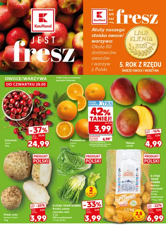 Kaufland - gazetka promocyjna Oferta Kaufland - SUPER SOBOTA od soboty 30.05 do soboty 30.05 - strona 4