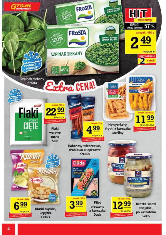 Gram Market - gazetka promocyjna Gazetka od środy 03.06 do wtorku 09.06 - strona 5