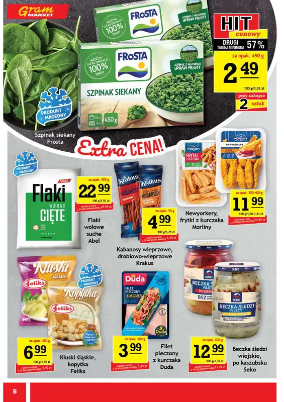 Gram Market - gazetka promocyjna Gazetka od środy 03.06 do wtorku 09.06 - strona 5