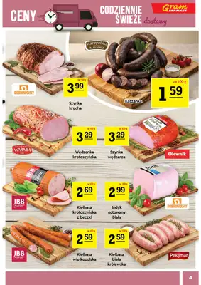 Gram Market - gazetka promocyjna Gazetka od środy 03.06 do wtorku 09.06 - strona 4