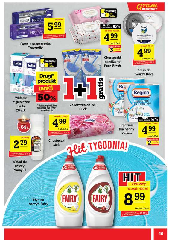 Gram Market - gazetka promocyjna Gazetka od środy 03.06 do wtorku 09.06 - strona 16