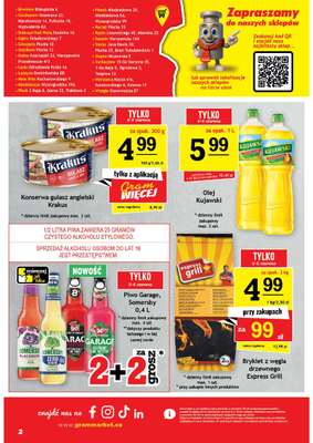 Gram Market - gazetka promocyjna Gazetka od środy 03.06 do wtorku 09.06 - strona 2
