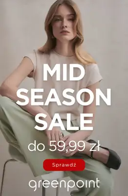 Greenpoint - gazetka promocyjna Mid Season Sale – ceny do 59,99 zł od piątku 29.05 