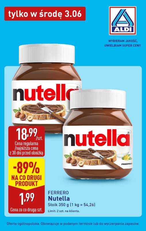 Aldi - gazetka promocyjna Najlepsze oferty na środę w Aldi! od środy 03.06 do środy 03.06 - strona 2