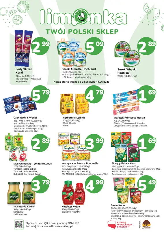Limonka - gazetka promocyjna Plakaty promocyjne od środy 03.06 do niedzieli 14.06 - strona 2