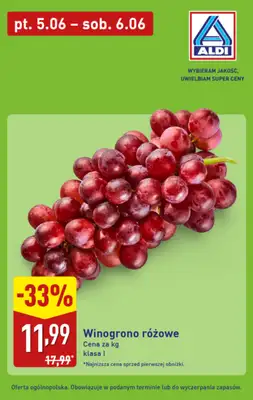Aldi - gazetka promocyjna Najlepsze oferty na piątek i sobotę w Aldi! od piątku 05.06 do soboty 06.06 - strona 7