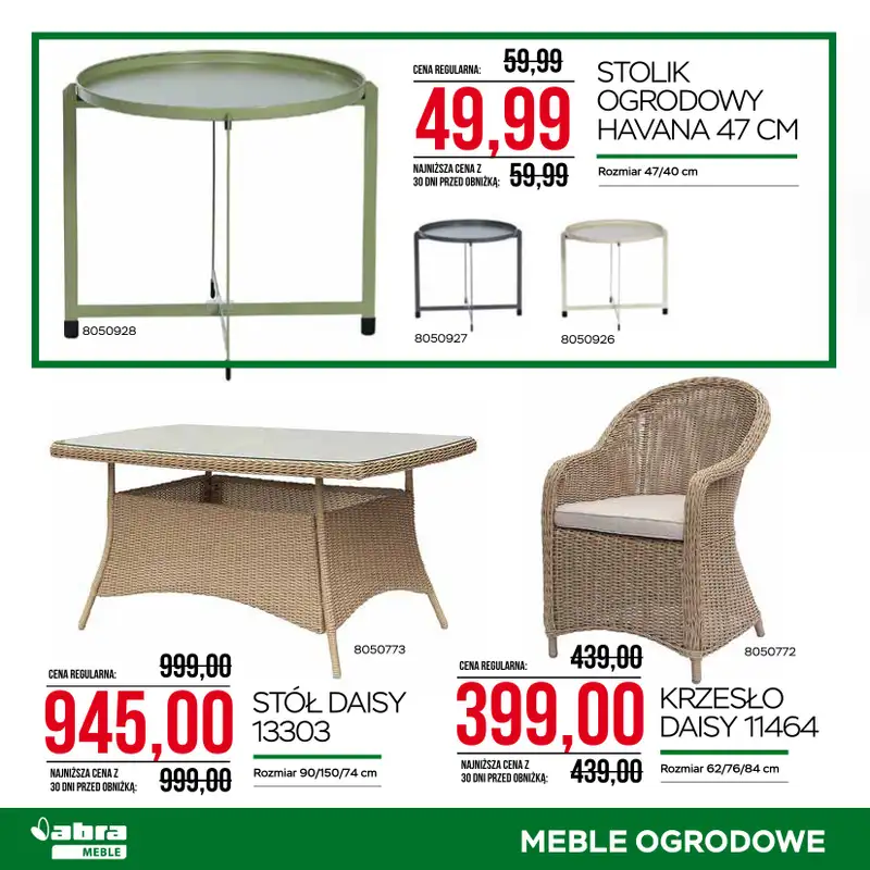 Abra Meble - gazetka promocyjna Kwitnące okazje od piątku 29.05 do wtorku 16.06 - strona 12
