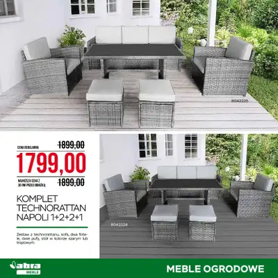 Abra Meble - gazetka promocyjna Kwitnące okazje od piątku 29.05 do wtorku 16.06 - strona 16