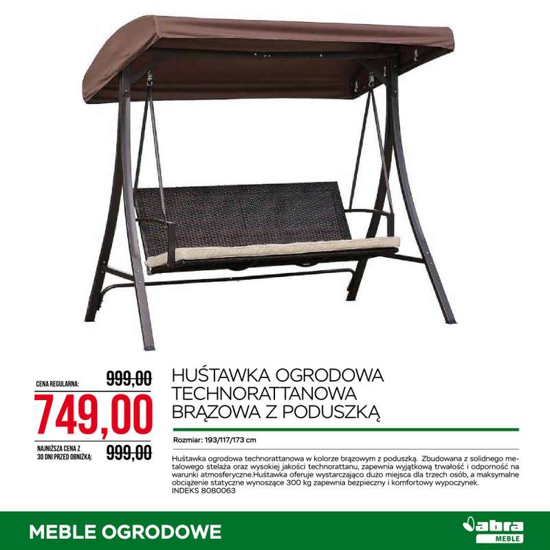Abra Meble - gazetka promocyjna Kwitnące okazje od piątku 29.05 do wtorku 16.06 - strona 19