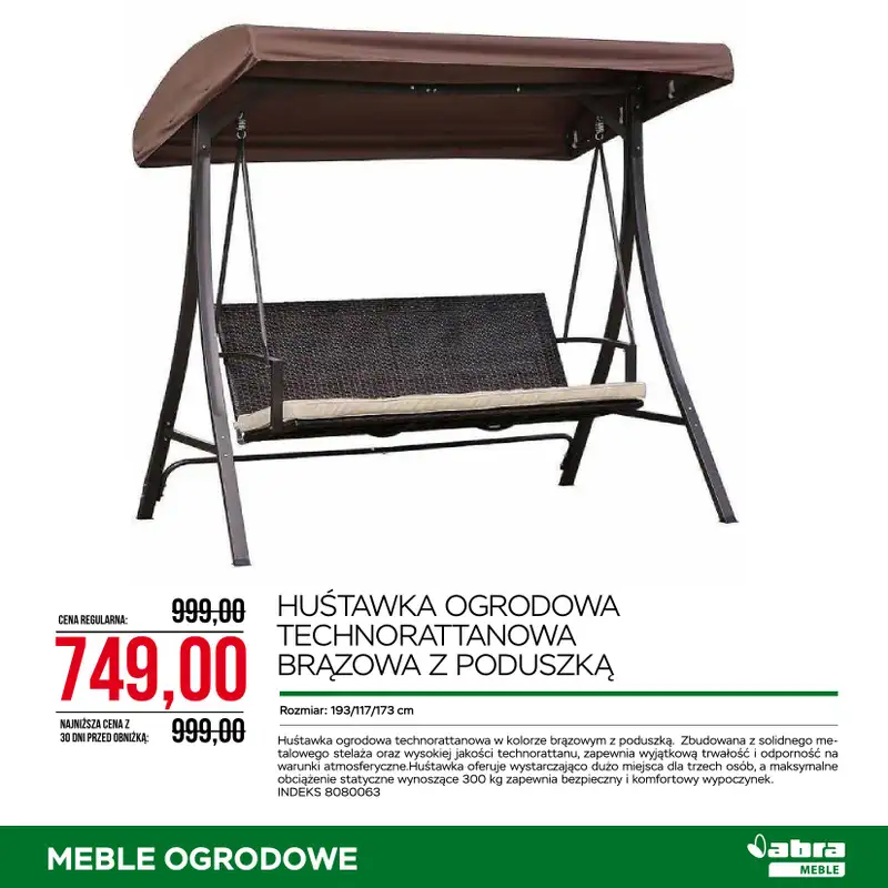 Abra Meble - gazetka promocyjna Kwitnące okazje od piątku 29.05 do wtorku 16.06 - strona 19