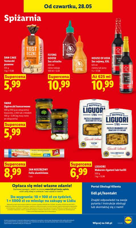 Lidl - gazetka promocyjna Oferta od czwartku od czwartku 28.05 do soboty 30.05 - strona 83