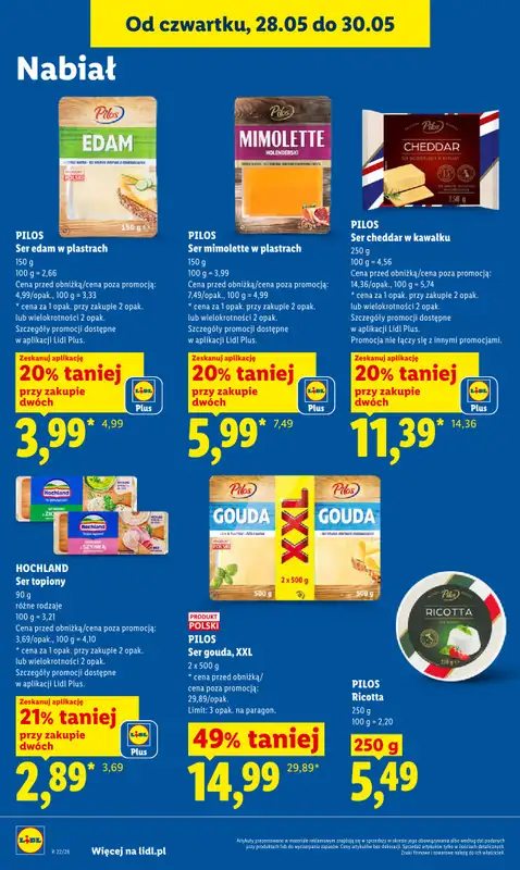 Lidl - gazetka promocyjna Oferta od czwartku od czwartku 28.05 do soboty 30.05 - strona 56
