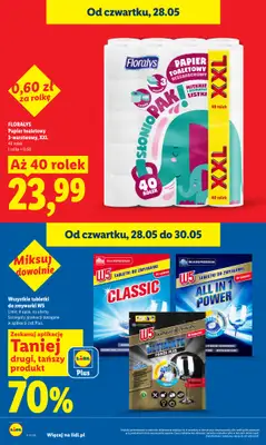 Lidl - gazetka promocyjna Oferta od czwartku od czwartku 28.05 do soboty 30.05 - strona 26