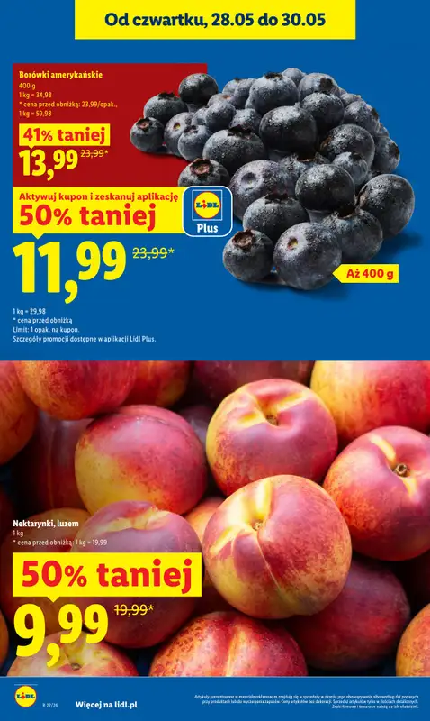 Lidl - gazetka promocyjna Oferta od czwartku od czwartku 28.05 do soboty 30.05 - strona 20