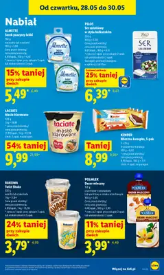 Lidl - gazetka promocyjna Oferta od czwartku od czwartku 28.05 do soboty 30.05 - strona 57
