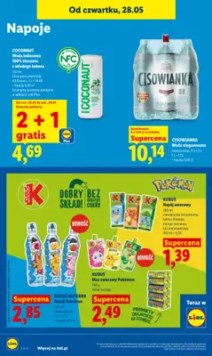 Lidl - gazetka promocyjna Oferta od czwartku od czwartku 28.05 do soboty 30.05 - strona 72
