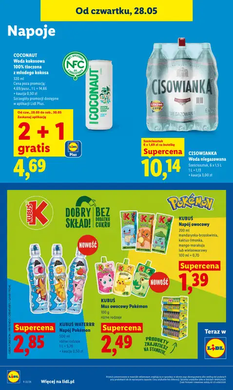 Lidl - gazetka promocyjna Oferta od czwartku od czwartku 28.05 do soboty 30.05 - strona 72