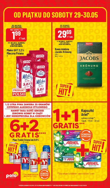 POLOmarket - gazetka promocyjna Super hity na weekend od piątku 29.05 do soboty 30.05 - strona 6