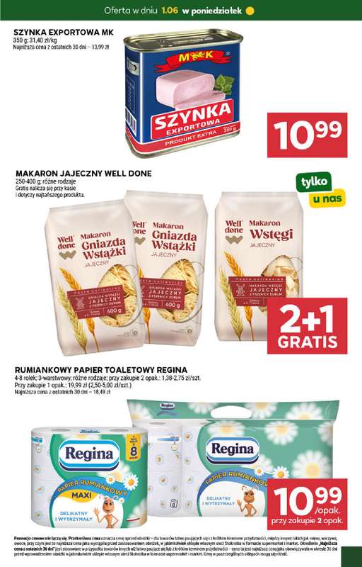 Stokrotka - gazetka promocyjna Hity na start od poniedziałku 01.06 do poniedziałku 01.06 - strona 3