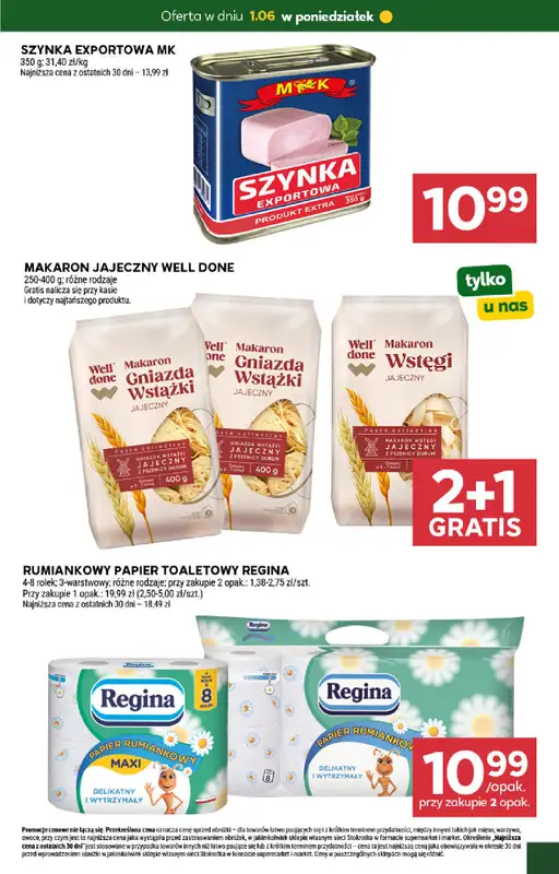 Stokrotka - gazetka promocyjna Hity na start od poniedziałku 01.06 do poniedziałku 01.06 - strona 3