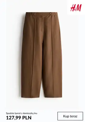 H&M - gazetka promocyjna Odzież lniania dla niej od soboty 30.05  - strona 3