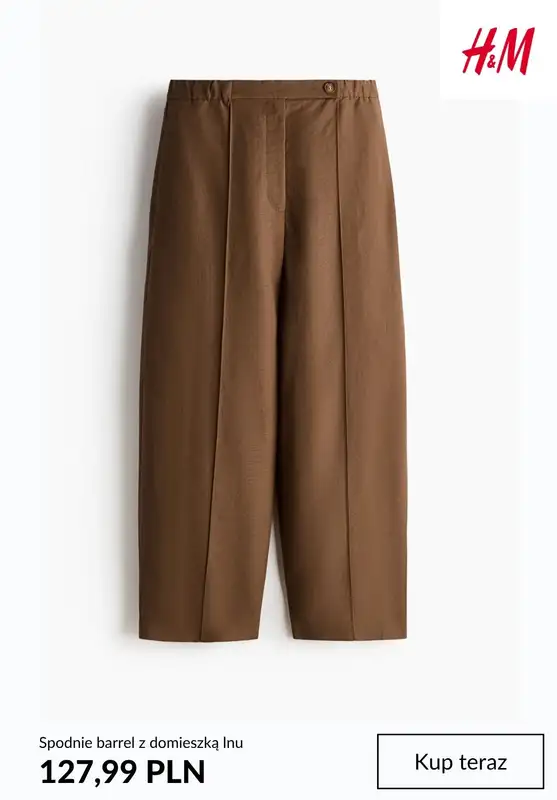 H&M - gazetka promocyjna Odzież lniania dla niej od soboty 30.05  - strona 3