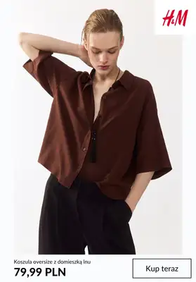 H&M - gazetka promocyjna Odzież lniania dla niej od soboty 30.05  - strona 2