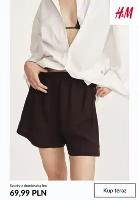 H&M - gazetka promocyjna Odzież lniania dla niej od soboty 30.05  - strona 7