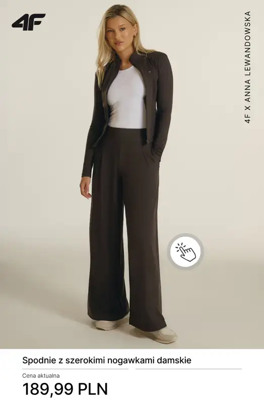 4F - gazetka promocyjna Nowa kolekcja 4F x Anna Lewandowska od soboty 30.05  - strona 8