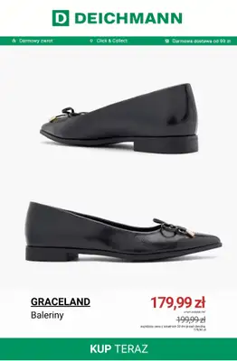 Deichmann - gazetka promocyjna Baleriny damskie od piątku 29.05  - strona 2