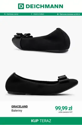 Deichmann - gazetka promocyjna Baleriny damskie od piątku 29.05  - strona 7