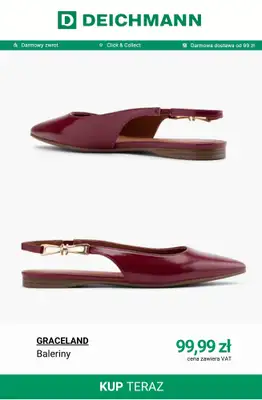 Deichmann - gazetka promocyjna Baleriny damskie od piątku 29.05  - strona 6