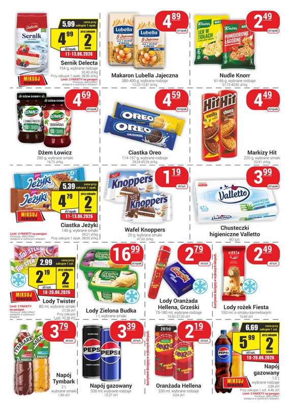 Delikatesy Sezam - gazetka promocyjna Gazetka od czwartku 11.06 do środy 24.06 - strona 3
