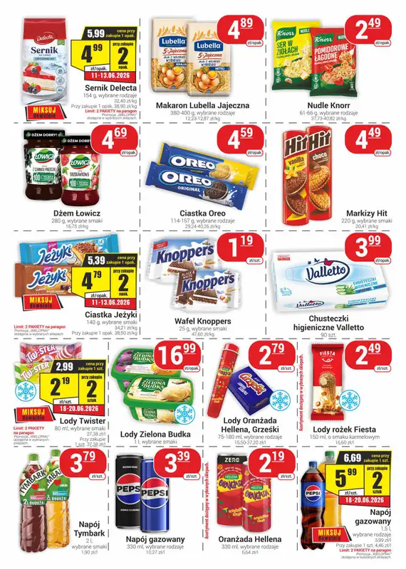Delikatesy Sezam - gazetka promocyjna Gazetka od czwartku 11.06 do środy 24.06 - strona 3