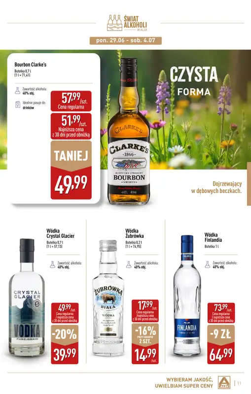 Aldi - gazetka promocyjna Świat alkoholi od poniedziałku 01.06 do soboty 04.07 - strona 11