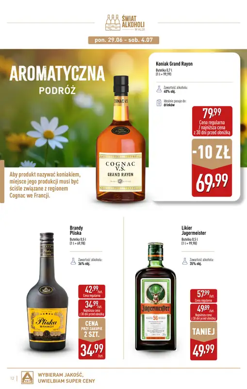 Aldi - gazetka promocyjna Świat alkoholi od poniedziałku 01.06 do soboty 04.07 - strona 12
