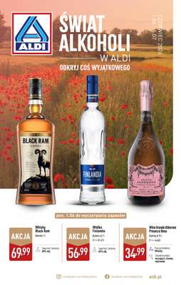 Aldi - gazetka promocyjna Świat alkoholi od poniedziałku 01.06 do soboty 04.07