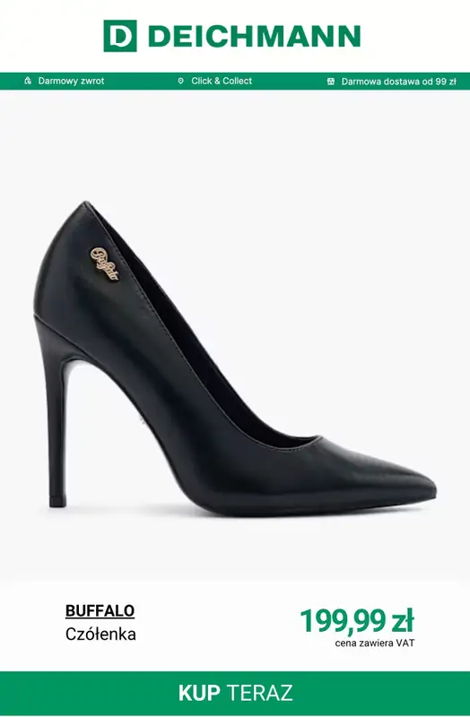 Deichmann - gazetka promocyjna Szpilki damskie od soboty 30.05  - strona 10