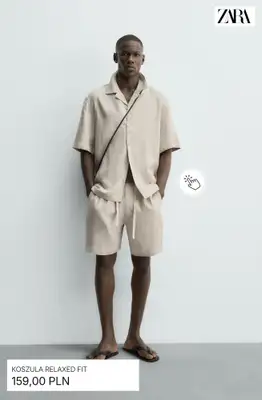 Zara - gazetka promocyjna Letnia garderoba dla niego od soboty 30.05  - strona 4