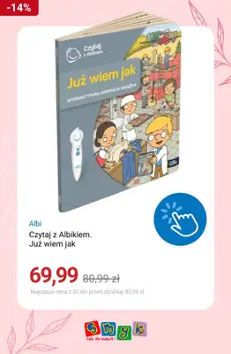 Smyk - gazetka promocyjna Czytaj z Albikiem do -20% od soboty 30.05 do poniedziałku 08.06 - strona 8