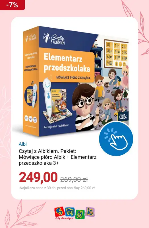Smyk - gazetka promocyjna Czytaj z Albikiem do -20% od soboty 30.05 do poniedziałku 08.06 - strona 3