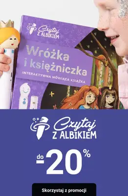 Smyk - gazetka promocyjna Czytaj z Albikiem do -20% od soboty 30.05 do poniedziałku 08.06