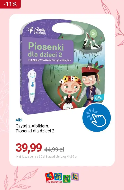 Smyk - gazetka promocyjna Czytaj z Albikiem do -20% od soboty 30.05 do poniedziałku 08.06 - strona 6