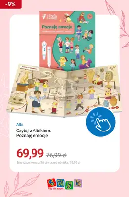 Smyk - gazetka promocyjna Czytaj z Albikiem do -20% od soboty 30.05 do poniedziałku 08.06 - strona 4