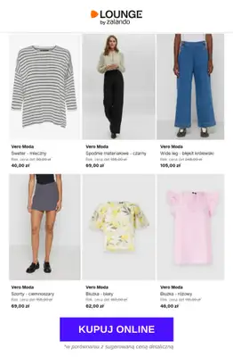 Lounge by Zalando - gazetka promocyjna Do -74% VERO MODA od piątku 29.05 do niedzieli 31.05 - strona 10